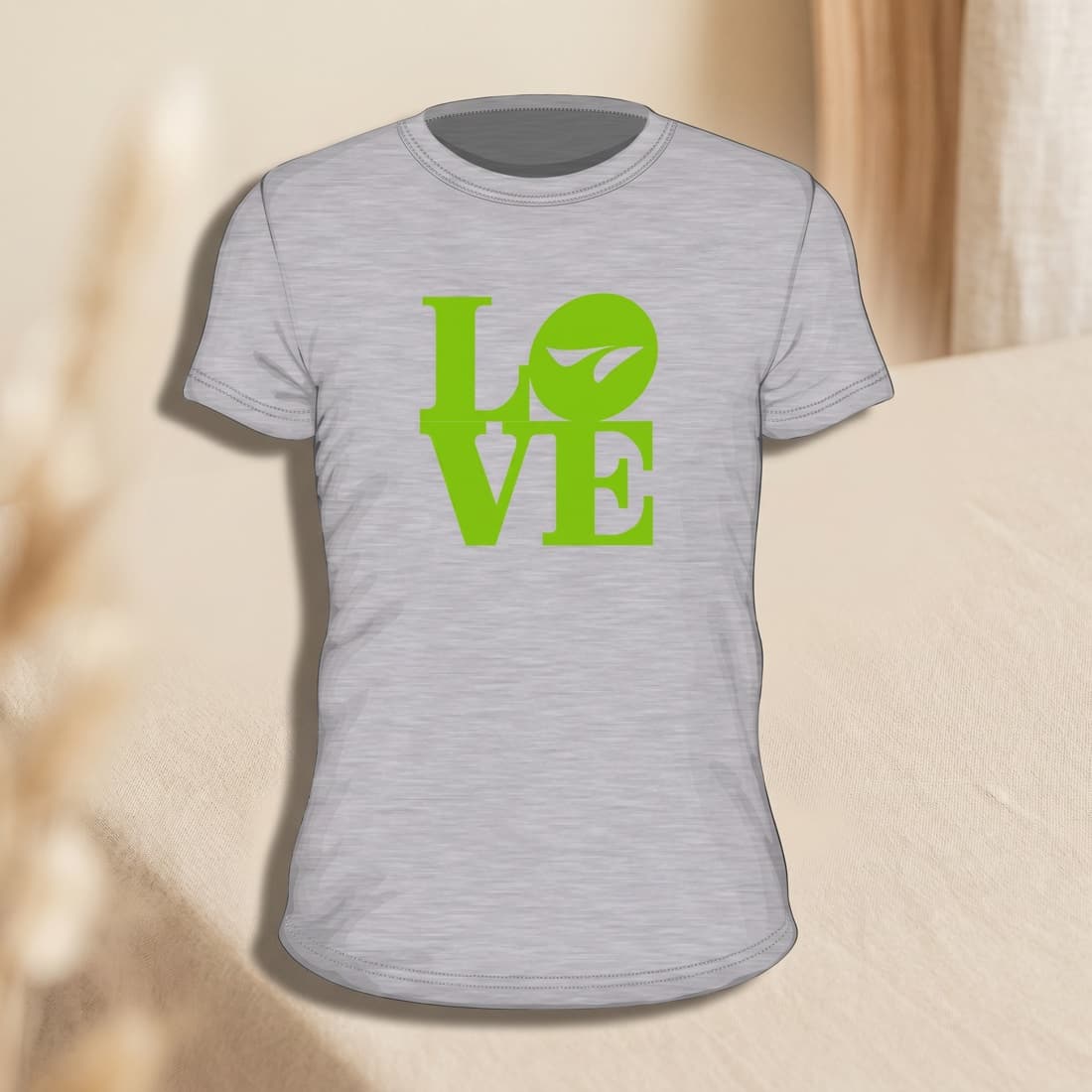 love-grey-unisex-tee