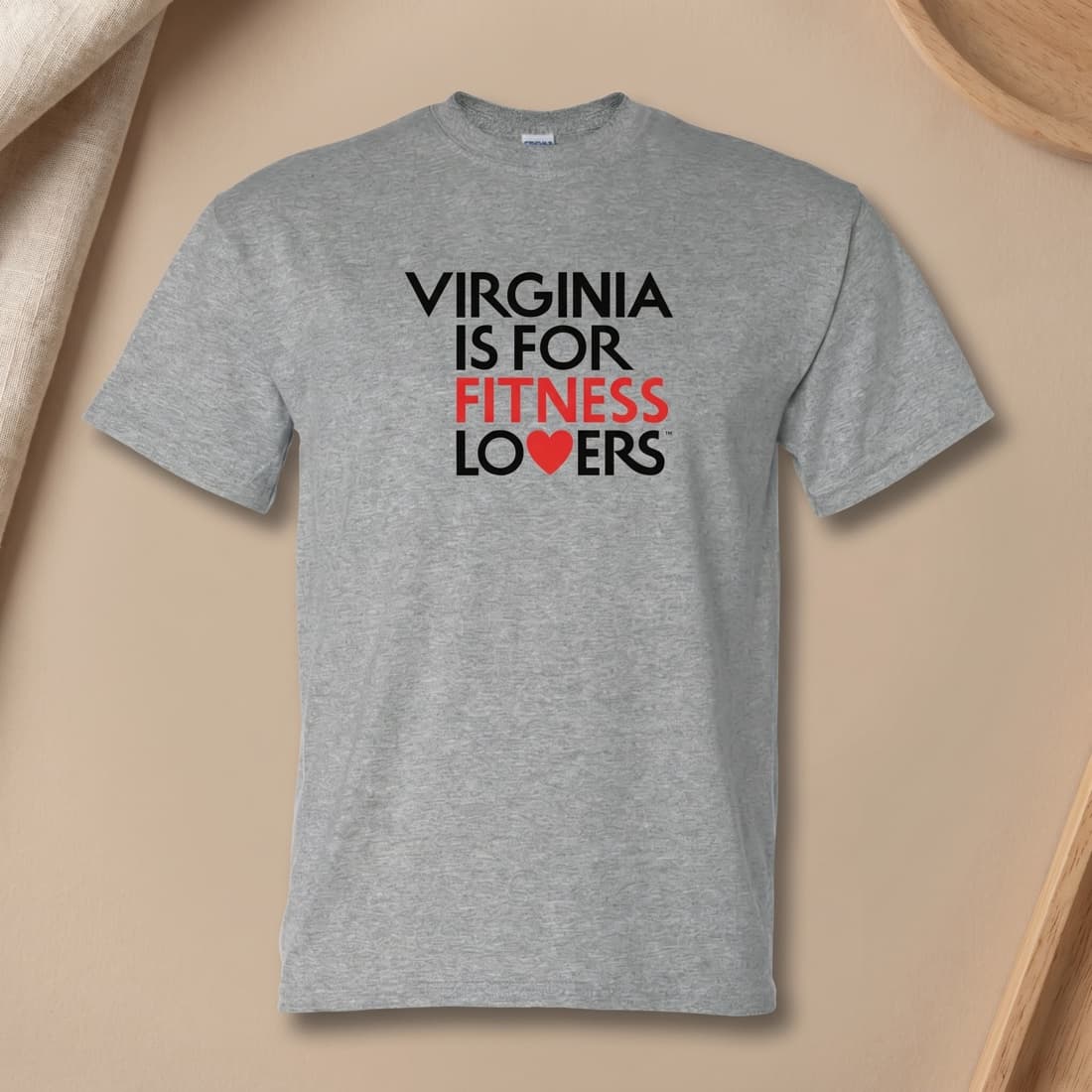 virginia-is-for-fitness-lovers-tee